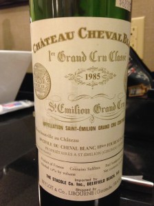 Chateau Cheval Blanc 1985