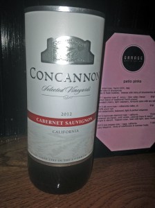 Concannon Cabernet Sauvignon 2012