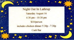 MI Lathrup Village Ticket