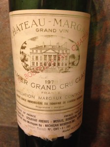 Chateau Margaux 1970
