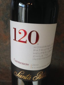 Santa Rita Carmenere 2013