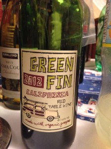 Green Fin Red Table Wine 2012