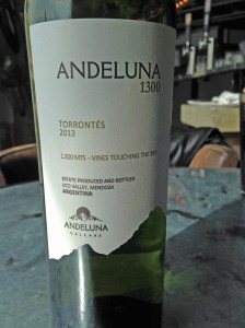 Andeluna 1300 Torrontes 2013