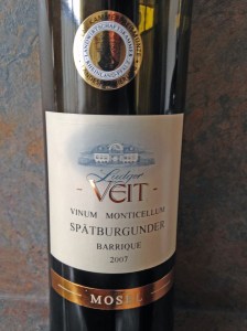 Ludger Veut Spatburgunder Auslese 2007