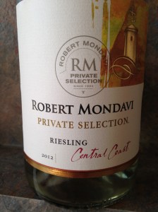 Robert Mondavi Central Coast Riesling 2012