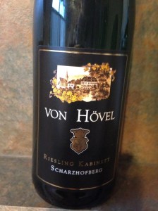 Von Hovel Scharzhofberg Riesling Kabinett 2008