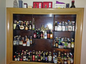 The finished display