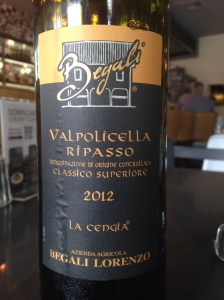 Bengali Lorenzo La Cengia Valpolicella Classico Ripasso 2012