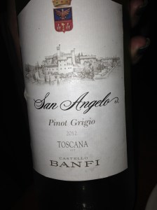 Banfi San Angelo Pinot Grigio Toscana IGT 2012