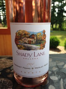 Shady Lane Cellars Cabernet Franc & Merlot Rose 2014