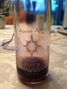 Sirius Red Grape Dessert Wine NV