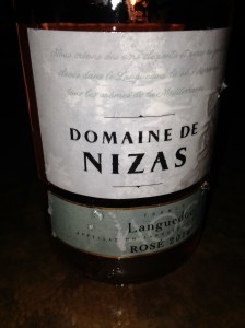 Domaine de Nizas Rose Languedoc 2014