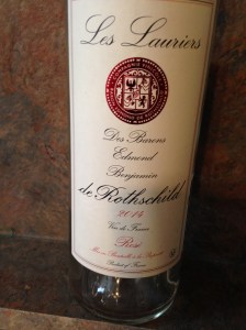 Les Lauriers de Rothschild Rose 2014