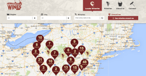 PA Wine Map