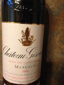 Chateau Giscours Margaux 2001