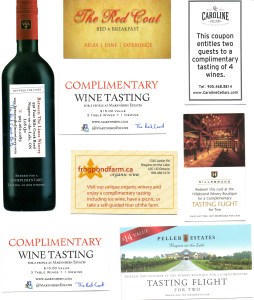 ON NOTL Wine Tasting Cards