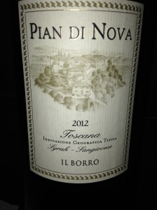 Il Borro Pian di Nova Toscana IGT 2012