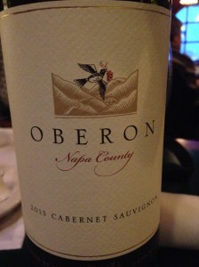 Oberon Cabernet Sauvignon 2013