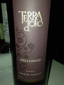 Terra dOro Aglianico 2012