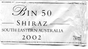 Lindemans Bin 50 Shiraz 2002