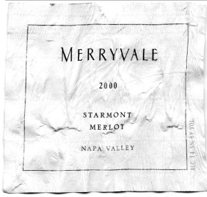 Merryvale Starmont Merlot 2000