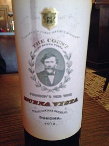 Count of Buena Vista Founders Red 2013